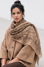 Mixed Brands - Paisley Scarf RE-J184 - Fango