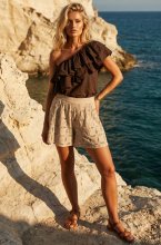 Mixed Brands - Bermuda Shorts Lace MA295 - Beige