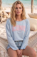 Mixed Brands - Iconic Sweater - Blue/Pink