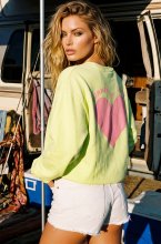 Mixed Brands - Love sweater 2089 - Green