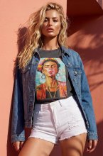 Mixed Brands - T-shirt Frida 4305B9 - Grey