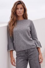 Mixed Brands - Sweater with pearls HC2201 - Grey