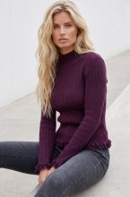 Mixed Brands - Top AL5522 - Aubergine