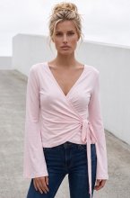 Mixed Brands - Wrap Cardigan TSL2082 - Rose