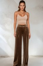 Mixed Brands - Velvet Pants 2501 - Taupe