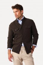 Less Worries - Pocket Cardigan - Chocolate
