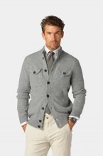 Less Worries - Pocket Cardigan - Light Grey