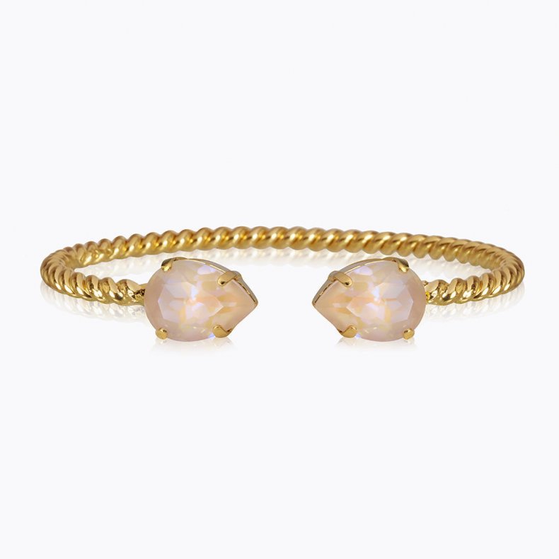 Caroline Svedbom - Mini Drop Bracelet - Gold Ivory Cream Delite