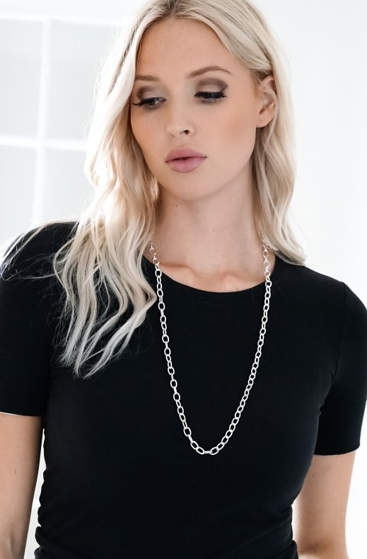 Plain Vanilla - Chain for Charm - 80 cm - Silver
