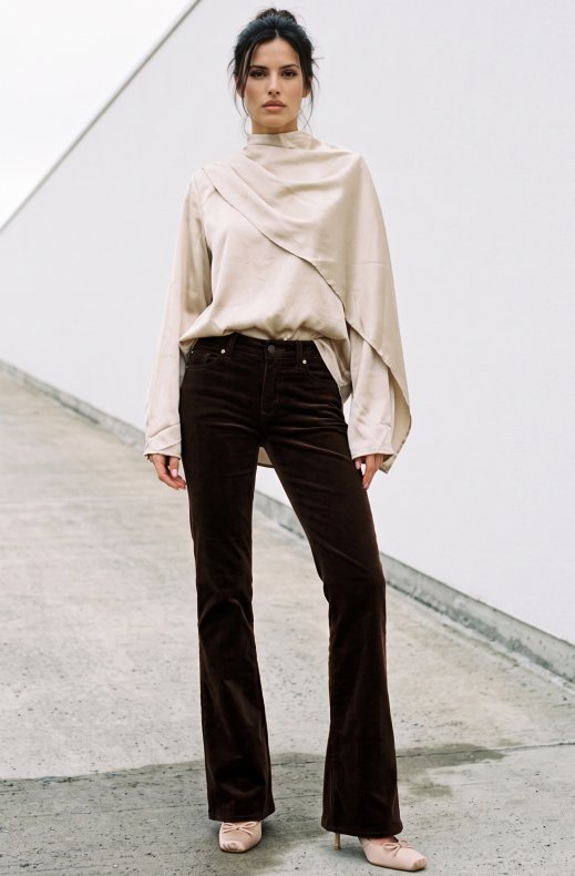 7 For All Mankind - 7U4X1F35-21F The Leggy Bootcut - Velvet Chocolate