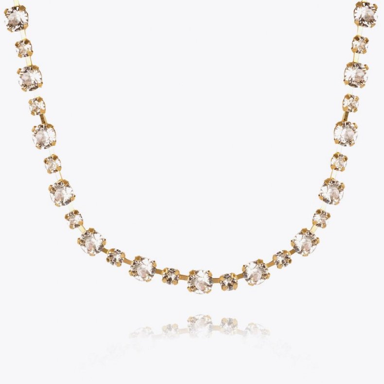 Caroline Svedbom - Calanthe Necklace Gold Crystal