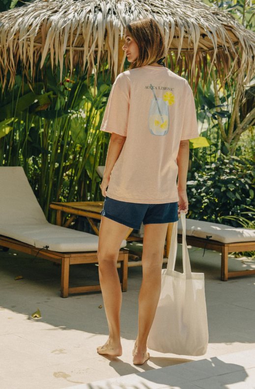 Acqua Limone - Heavy Tee Lemonade - Peach