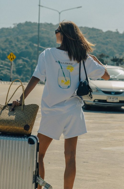 Acqua Limone - Heavy Tee Lemonade - White