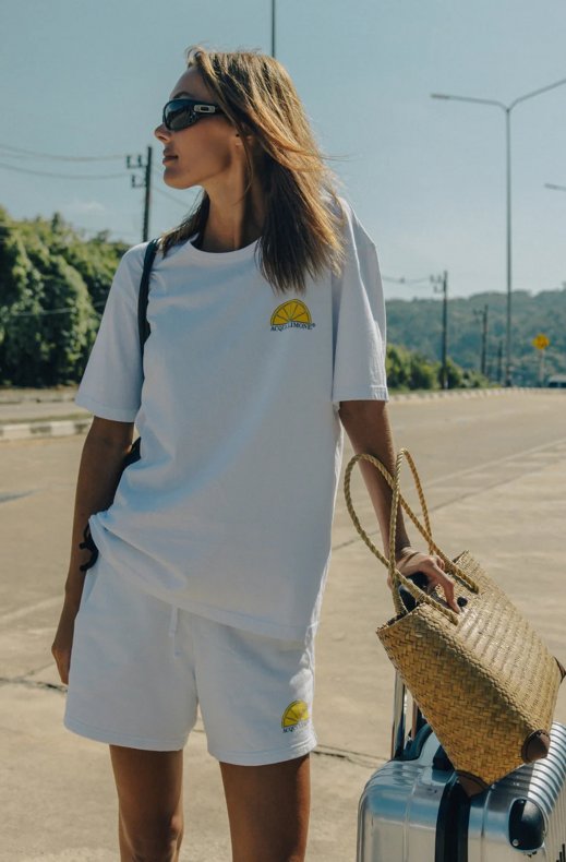Acqua Limone - Heavy Tee Lemonade - White