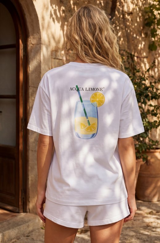 Acqua Limone - Heavy Tee Lemonade - White