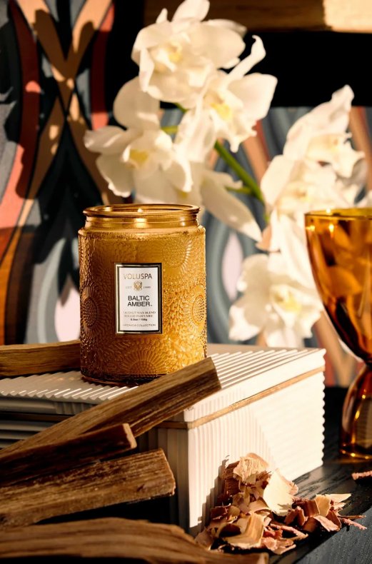 Voluspa - Small Jar Candle - Baltic Amber