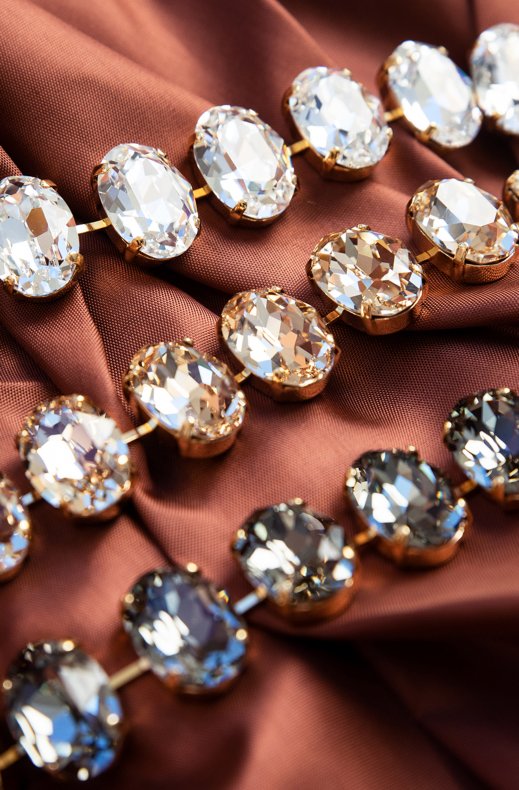 CAROLINE SVEDBOM - BIANCA BRACELET GOLD CRYSTAL