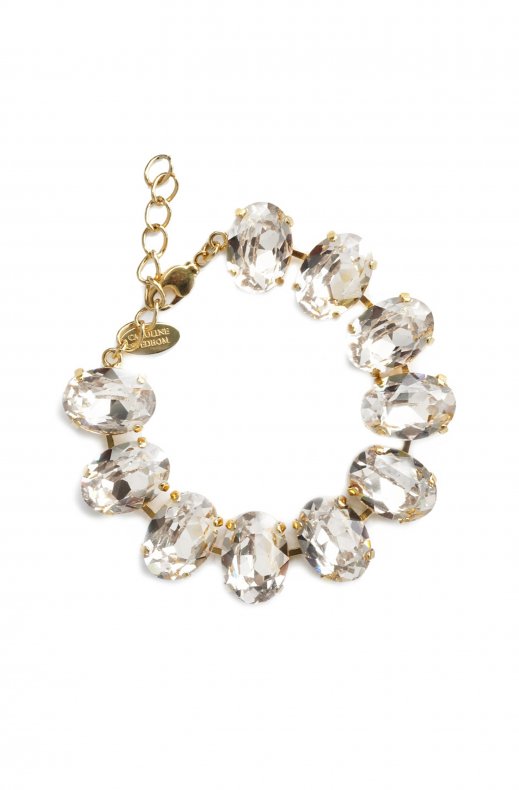 CAROLINE SVEDBOM - BIANCA BRACELET GOLD CRYSTAL