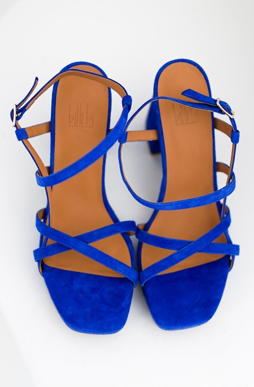 Billi Bi - sandalett platå 4721 - Royal Blue