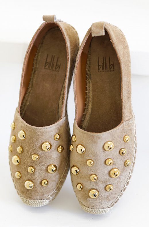 Billi Bi - Espadrille A2113 Gold Suede