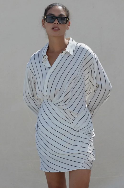 Birgitte Herskind - Dorthea Dress Small Stripe BW