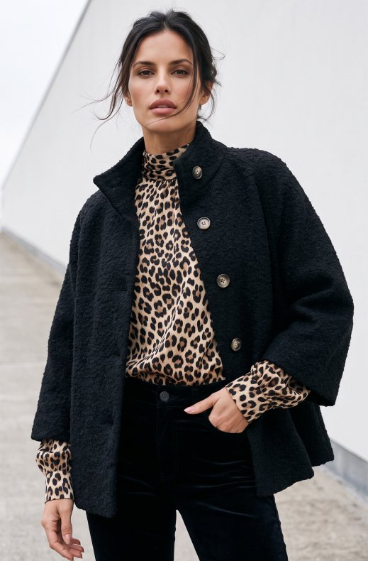 Blond Hour - Bellini Boucle Jacket - Black
