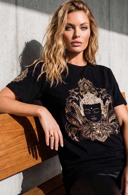 Blond Hour - Karma Tshirt - Black