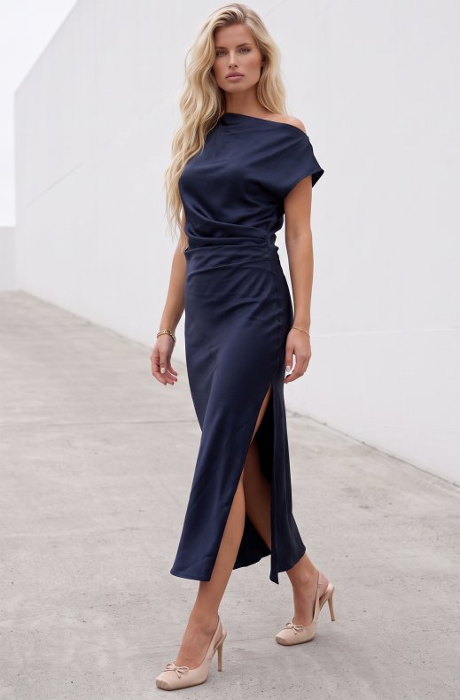 Blond Hour - Cascata Dress - Navy