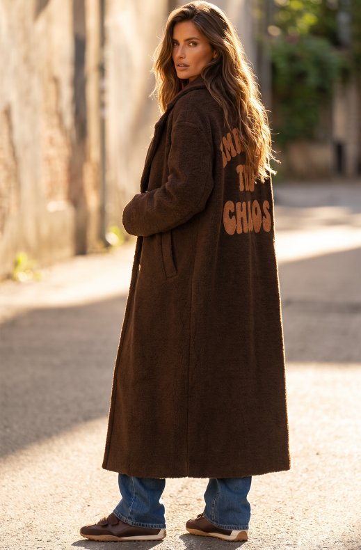 Blond Hour - Embrace the Chaos Coat - Choco