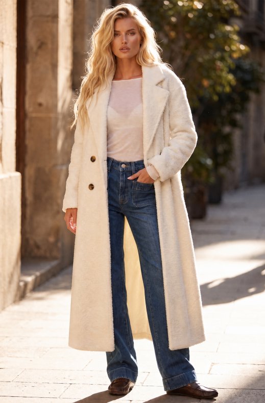 BlondHour - Embrace the Chaos Coat - Offwhite