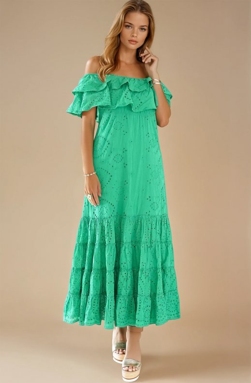 Formentera Pleated Bicolor Dress（Formentera Dress）