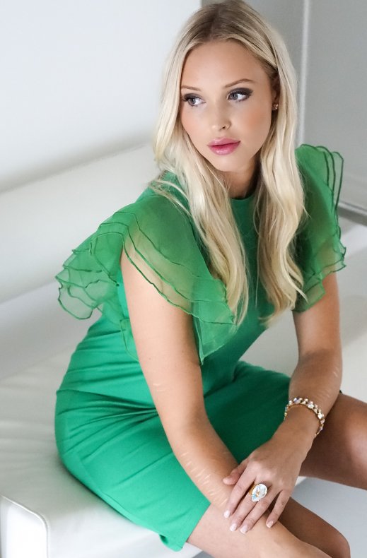 Blond Hour - Saint Dress - Vibrant Green