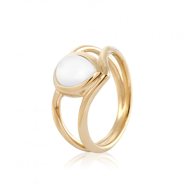 Gynning Jewelery - Boho Queen Ring - Gold