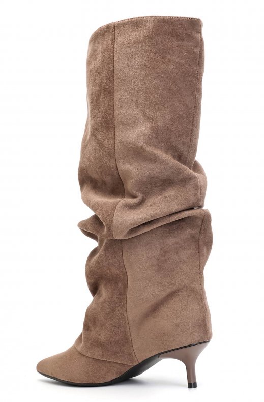 Mixed Brands - Slouchy Boot 7111 - Khaki