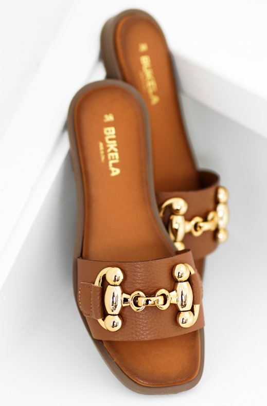 Bukela - Nancy Sandal - Cognac Gold