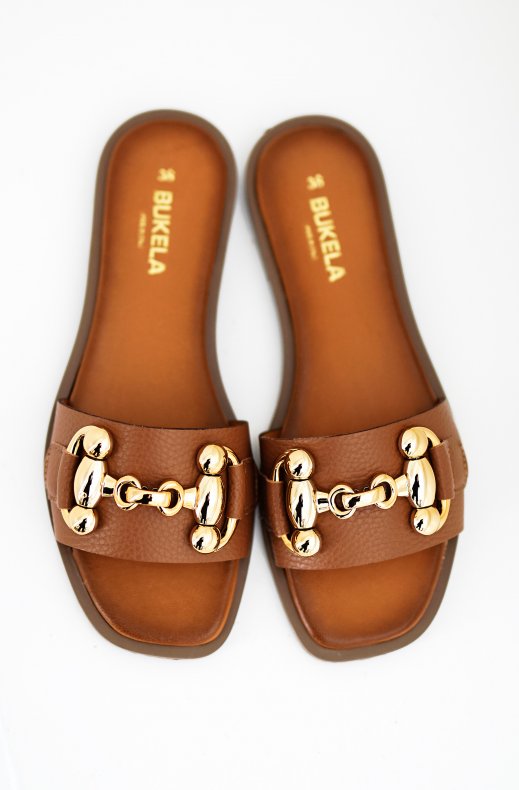Bukela - Nancy Sandal - Cognac Gold