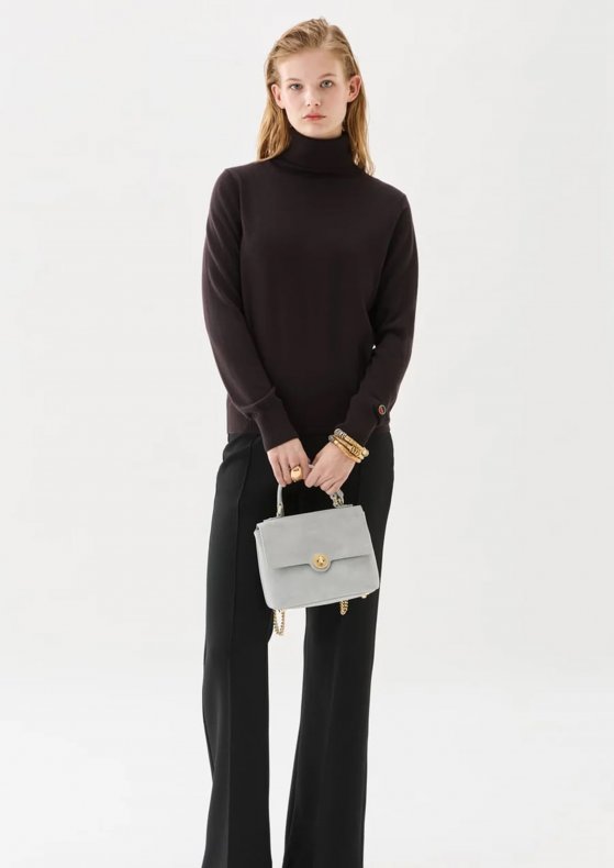 Busnel - Alice Rollerneck Sweater - Brown