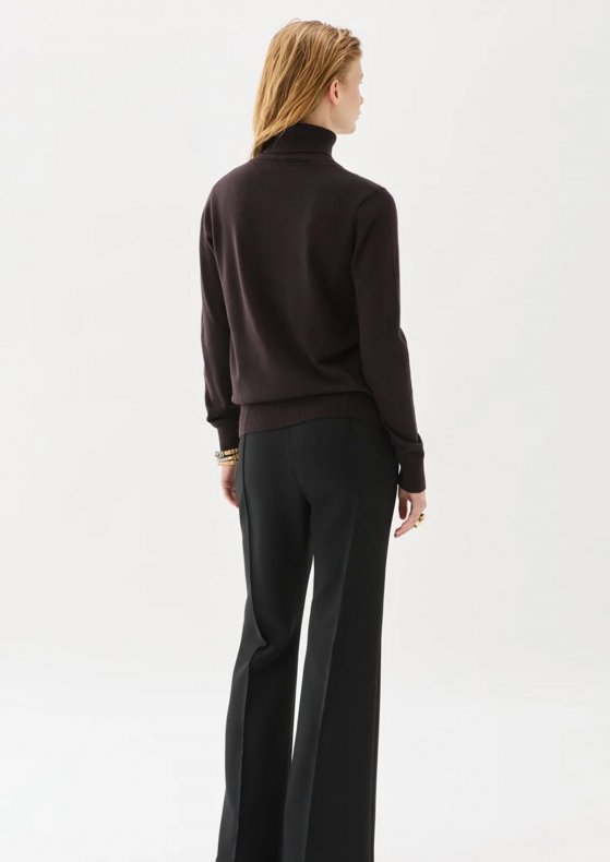 Busnel - Alice Rollerneck Sweater - Brown