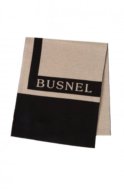 Busnel - Cherish Scarf - Oat/Black
