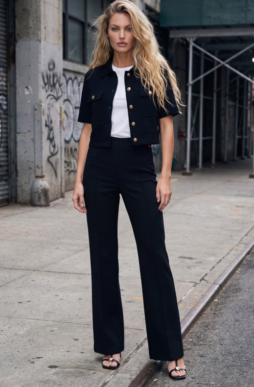 Busnel - Karin Solid Trouser - Black