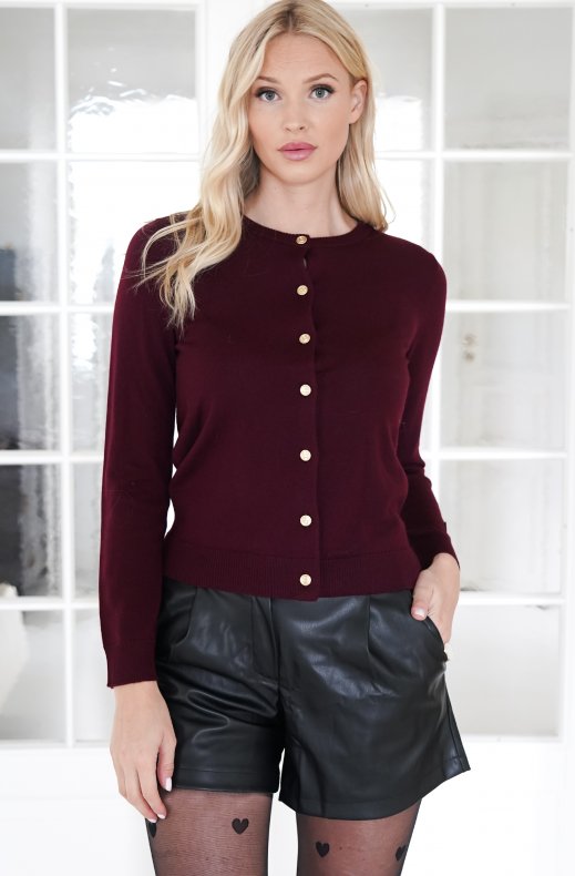 Busnel - Kee Cardigan - Bordeaux