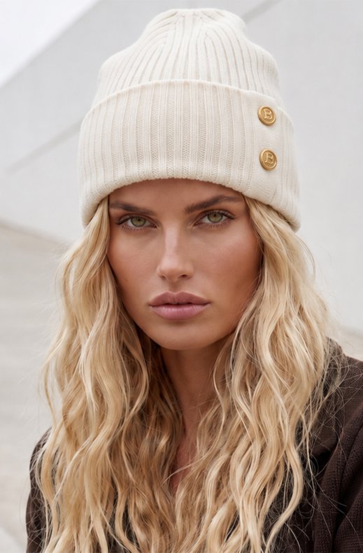Busnel - Roya Beanie - Ecru