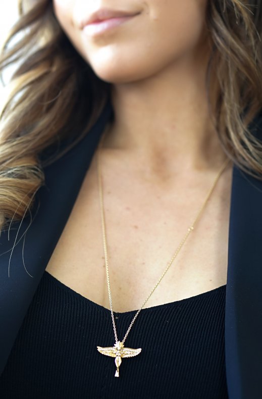 Carolina Gynning Jewelry - Goddess of Love Necklace Goldplated