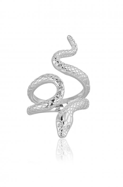 Carolina Gynning Jewelry - Snake Ring Silver