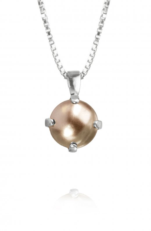 Caroline Svedbom - classic petit necklace rhodium bronze