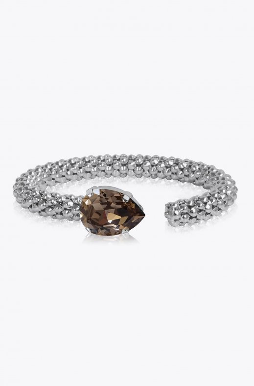 Caroline Svedbom - Classic Rope Bracelet - Rhodium Greige
