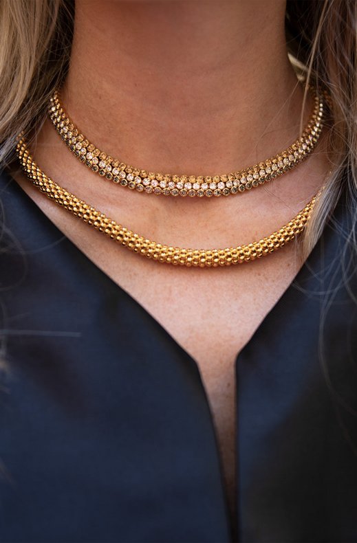 Caroline Svedbom - Classic Rope Necklace - Gold