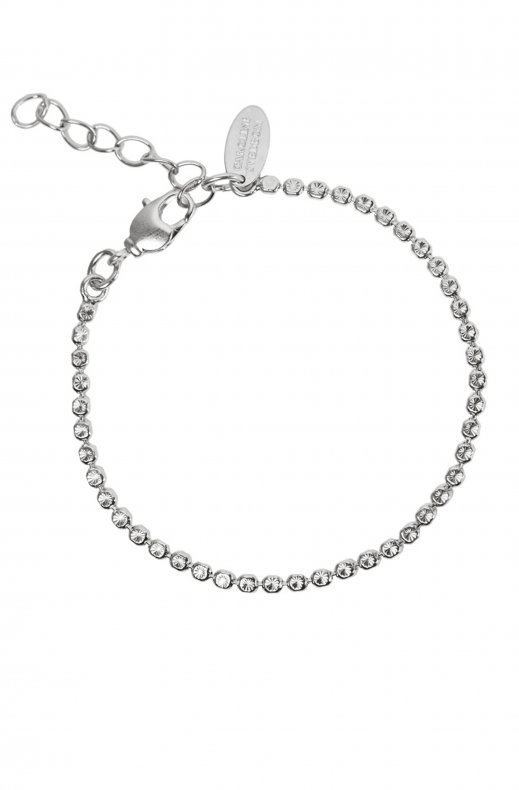 Caroline Svedbom - Diamond Chain Bracelet Rhodium