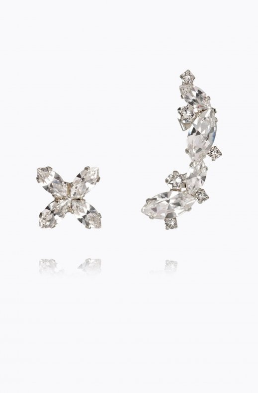 Caroline Svedbom - Eleanna Earring - Rhodium Crystal