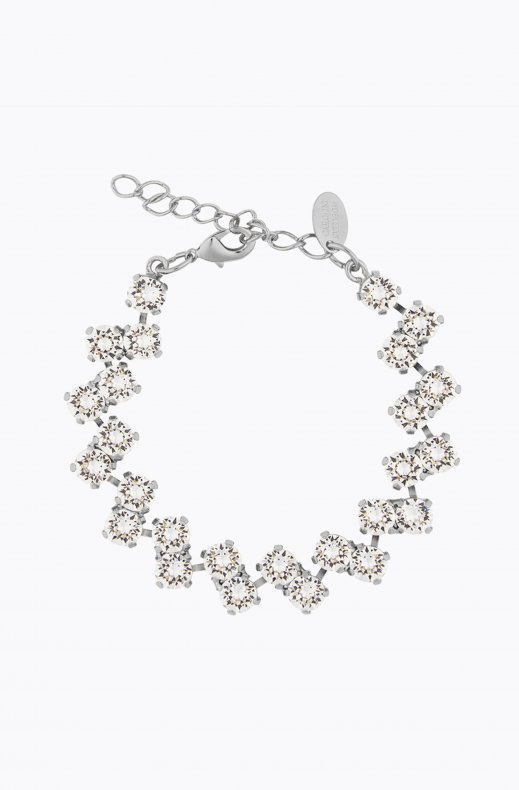 Caroline Svedbom - Fiona Bracelet - Rhodium Crystal